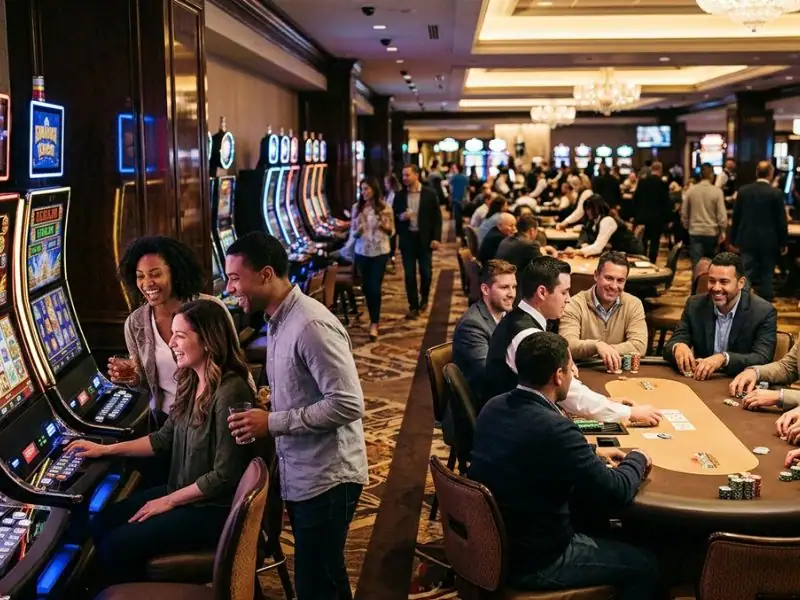 747 online casino enjoy the thrill of casino poker and slots lively casino scene with poker tables slot machines and players enjoying games